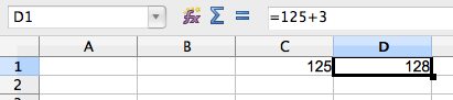 Copie écran Excel : référence à la cellule D1